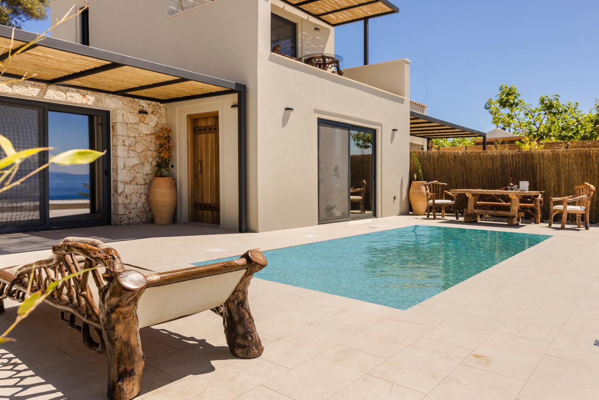 Hilaritas Luxury Suites Sea View, Private Pool & Jacuzzi Paradise Ratzaklíon 外观 照片