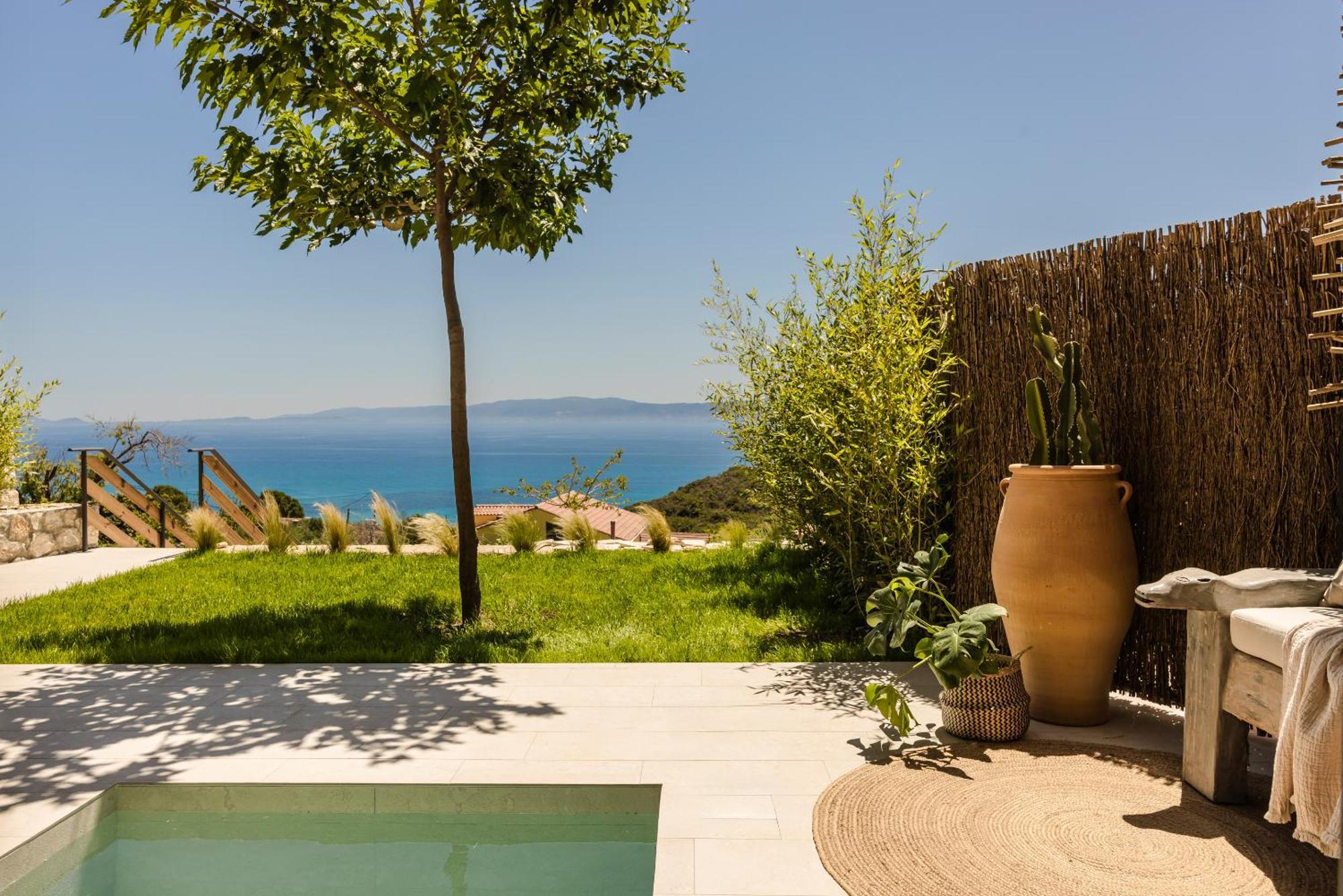 Hilaritas Luxury Suites Sea View, Private Pool & Jacuzzi Paradise Ratzaklíon 外观 照片