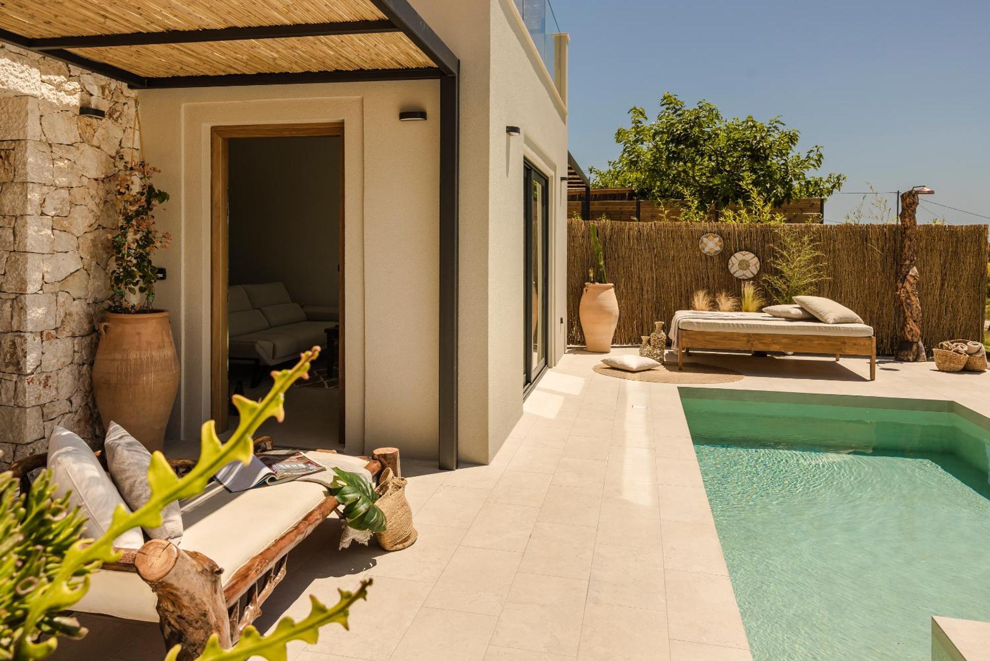 Hilaritas Luxury Suites Sea View, Private Pool & Jacuzzi Paradise Ratzaklíon 外观 照片