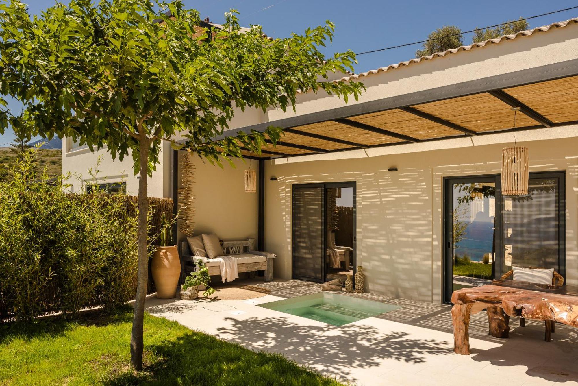 Hilaritas Luxury Suites Sea View, Private Pool & Jacuzzi Paradise Ratzaklíon 外观 照片